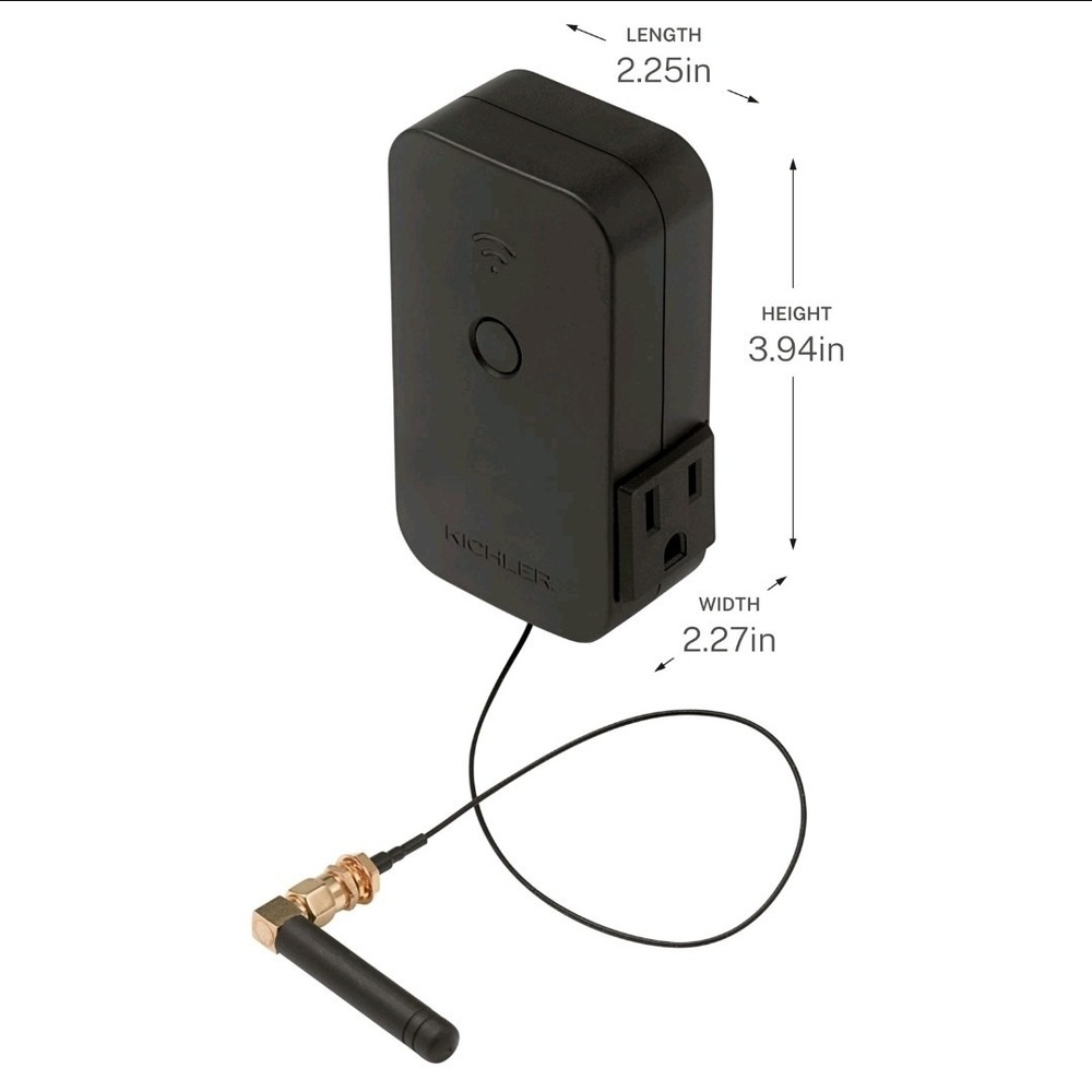 Kichler 16085 Smart Control Timer and Controller for Pro - Black